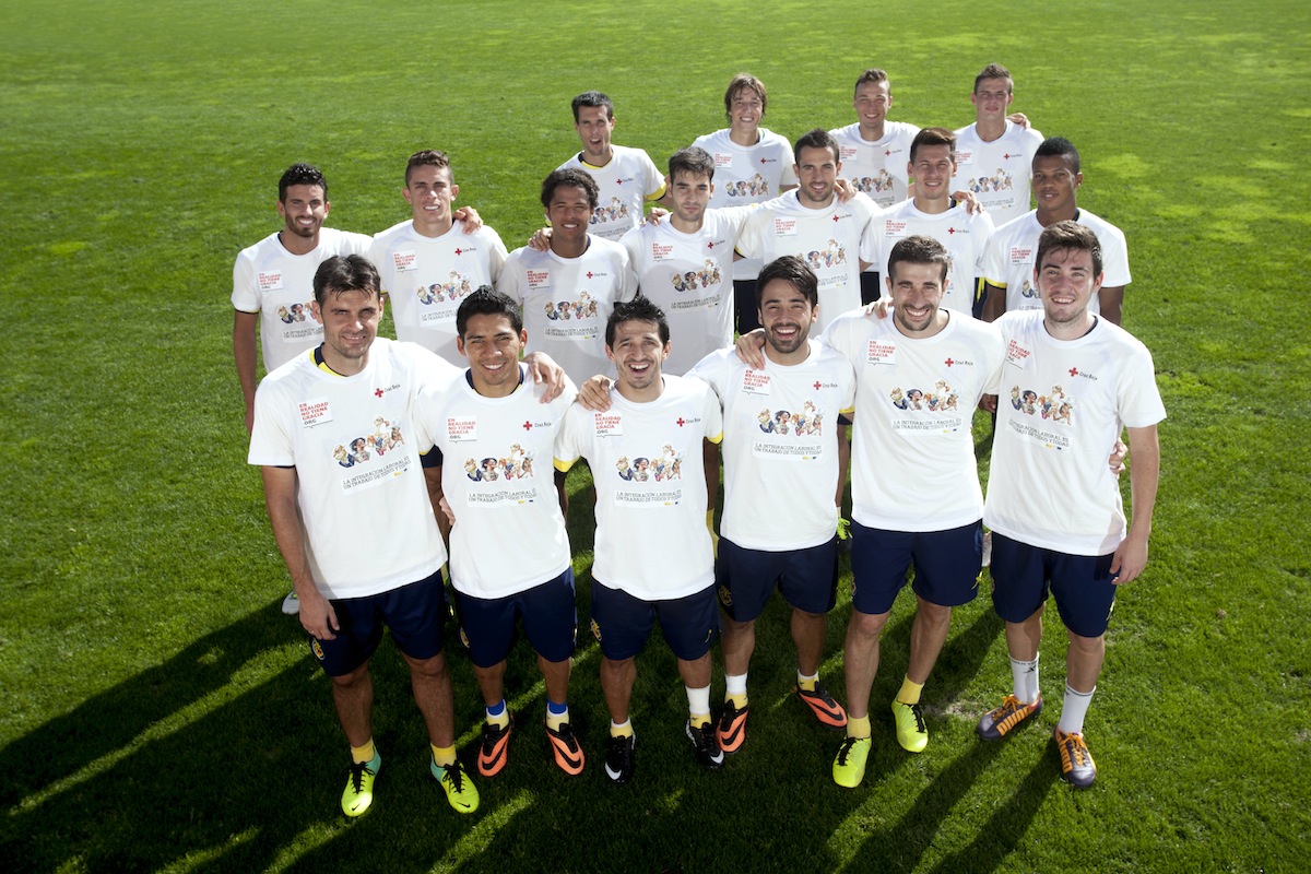 Villarreal CF un equipo solidario que apoya la Campaña "En realidad no tiene gracia"